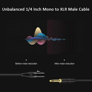 Dajiang oem מותאם אישית xlr 6.35 מ "מ (1/4 אינץ ') כבל מיקרופון XLR-3Pin ts כבל אודיו מונו 6.35 מ" מ 1/4 אינץ - Product Image 5