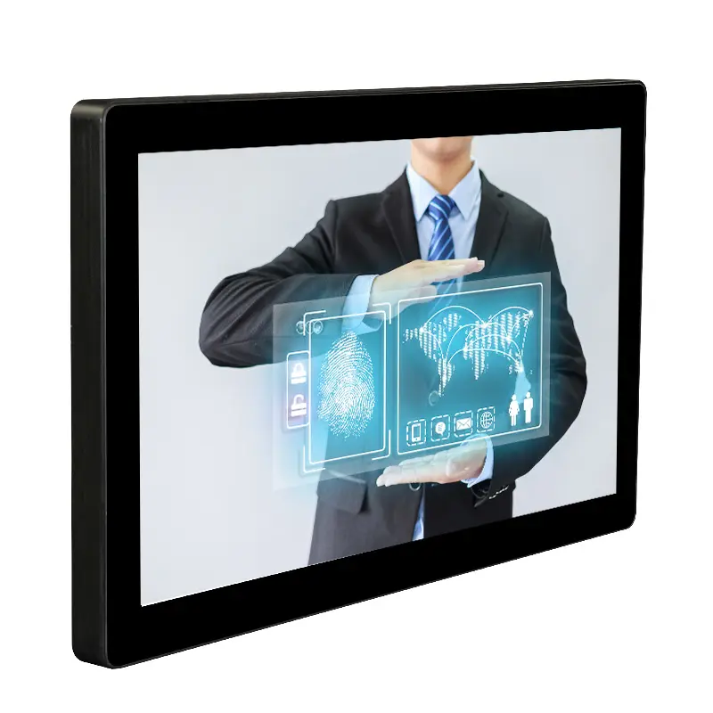 Fabricageleverancier Industrieel Gebruik 13.3 Inch True Flat Touchscreen Lcd-Scherm Touchscreen Monitoren