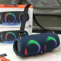 Enceinte portable Xtreme2, son puissant et basses profondes, son stéréo fort, lumière LED RGB, radio FM, lecteur de musique USB pour les fêtes en plein air