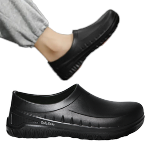 Sabots de jardin en EVA avec logo personnalisé, unisexes, antidérapants, désodorisants, pour chefs et infirmières, avec boucle, semelle extérieure en EVA pour hommes et femmes - Product Image 1