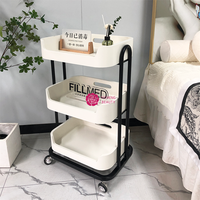 Chariot de salon de beauté mobile Yicheng Beauty SPA Salon support de rangement multifonctionnel pour chariot à ongles avec roues à vendre