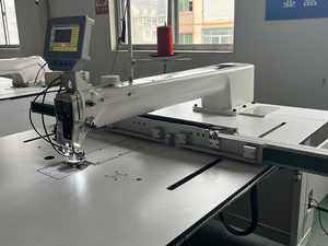 QK-RS90H nặng dày chất liệu vải 90x130cm đôi vít thông minh mô hình thông minh máy may cho hàng may mặc - Product Image 3