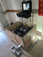 Sonda de cámara con pantalla LED dual, detección de fondo de pozo de 10 pulgadas para inspección de pozo profundo, inspección NDT de agua