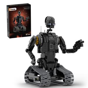 New Product Security Droid Building Blocks <b>Toy</b> with Glowing Eyes Movable Joints and Tracks for Kids and Collectors OEM Wholesale - Product Image 6