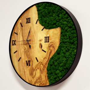 <span class=keywords><strong>Reloj</strong></span> <span class=keywords><strong>de</strong></span> <span class=keywords><strong>Pared</strong></span> <span class=keywords><strong>de</strong></span> Musgo Estabilizado <span class=keywords><strong>Personalizado</strong></span> <span class=keywords><strong>con</strong></span> Marco Decorativo y <span class=keywords><strong>Reloj</strong></span> <span class=keywords><strong>de</strong></span> <span class=keywords><strong>Pared</strong></span> <span class=keywords><strong>de</strong></span> Musgo Preservado - Product Image 4