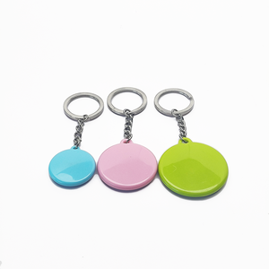 25/32/37mm porte-clés coloré bouton simple face Badge matériel pour la décoration - Product Image 2
