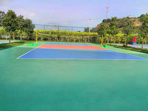 INOLP Cancha de baloncesto antiestática Instalación deportiva industrial hecha de silicona PU con características de seguridad eléctrica - Product Image 4