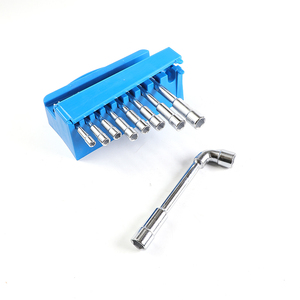 Jeu de clés métriques à double extrémité de qualité industrielle REEKE personnalisable OEM, clé à douille en L, clé dynamométrique en acier au carbone 1000 lb-in - Product Image 6