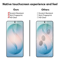 Protection d'écran en verre trempé HD 9H anti-traces de doigts PLUS ONE pour Samsung S25 S26 S26 Ultra S26 Plus