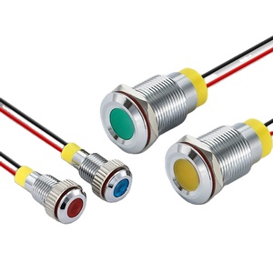 Chất Lượng Cao 6Mm 8Mm <span class=keywords><strong>10Mm</strong></span> 12/16/19Mm Không Thấm Nước IP65 Đèn Tín Hiệu Pilot Kim Loại <span class=keywords><strong>LED</strong></span> Chỉ Số Cảnh Báo Ánh Sáng Cho Điện Tự động Hóa - Product Image 1