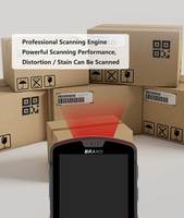 Industrial resistente PDA pantalla de 4 pulgadas 1D 2D Scanner Data Collector Handheld Terminal Scan Code Scanning Machine PDAS