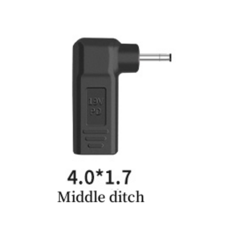 NOIR DC 4.0*1.7mm Canal central