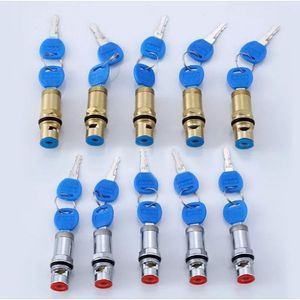 Válvula de grifo con llave bloqueable de 15 mm para suministro de agua, con llave, fácil instalación, para repuesto de grifo de fregadero - Product Image 2