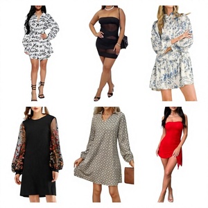 Vêtements de Marque Robes Femme Neuves en Coton – Lots Mixtes de Vêtements Neufs Expédition Aléatoire - Product Image 1