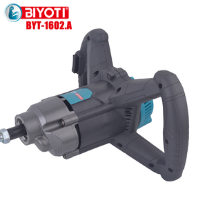 BIYOTI Bétonnière électrique portable industrielle 220V, outil de construction avec moteur à couple élevé de 1680W - Product Image 4