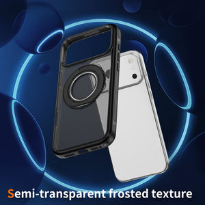 Étui de téléphone magnétique pour PC transparent, antichoc, anti-traces de doigts, design luxueux, protection à 360 degrés, support pour les modèles de téléphone de 17 pouces et plus - Product Image 4