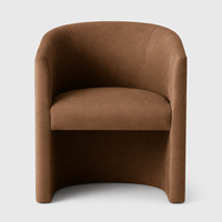 Table à manger rectangulaire extensible et pliable en marbre sculpté à la main avec un ensemble de 7 fauteuils en cuir pour la décoration de villa