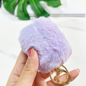 Custodia in TPU e peluche sfumato all'ingrosso per <span class=keywords><strong>AirPods</strong></span> di tutti i <span class=keywords><strong>modelli</strong></span>, custodia per <span class=keywords><strong>AirPods</strong></span> in peluche sfumato, colorata e carina per ragazze - Product Image 1