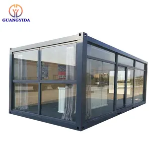 Khung Modular Nhà Di Động Đúc Sẵn Nhà Prefab Kinh Doanh Container Nhà Tiny House Prebuilt