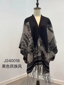Châle/écharpe en peluche de coton explosif chaud pour femmes de style traditionnel d'hiver 2025, adapté aux étudiants et aux couples - Product Image 5