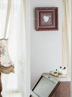 La Petite House Tableau mural carré vintage d'inspiration médiévale avec peinture de plantes pour Hall d'entrée, Couloir, Chambre, Salon, Canapé