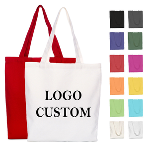 0717 Custom Shopping Bags for Women Blank Cotton <b>Canvas</b> Tote Bag Promotion Reusable <b>Shopper</b> with Logo Printed - Product Image 1