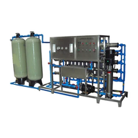 Équipement de purification d'eau par osmose inverse RO de 500 L avec filtres en carbone et PP, pompe et membrane