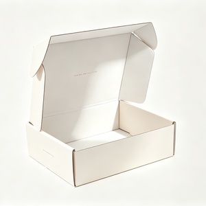 Custom Self-locking Kraft Corrugated Mailer <b>Box</b> Die Cut Insert Tray Cosmetic Skincare Beauty Shipping Packaging Wholesale OEM - Product Image 1