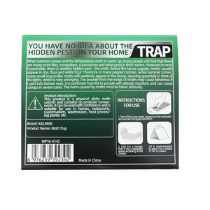 Piège collant pour moucherons d'intérieur, non toxique, en papier écologique, attrape-insectes volants pour usage domestique - Product Image 3