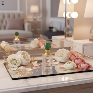 Bouteilles de parfum carrées en cristal clair Bouteilles d'huile vides en pierre précieuse d'agate chic 6ml 12ml Mini 1ml 2ml 3ml Bouteille de parfum de <span class=keywords><strong>poche</strong></span> en sac - Product Image 2