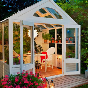 بيوت زجاجية من الألومنيوم للحدائق، غرفة شمسية، غرفة شتوية، غرفة زجاجية للاستخدام في جميع الفصول، غرفة شمسية في حاوية - Product Image 1