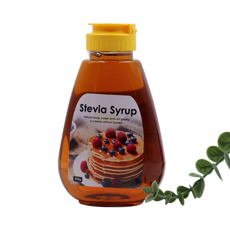 Gouttes d'extrait de stévia sous étiquetage privé sirop de stevia céto OEM liquide café Keto Food