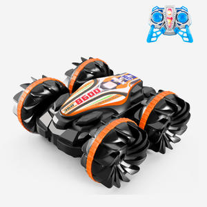 Coche de Acrobacias con Control Remoto RC a <span class=keywords><strong>Precio</strong></span> de Fábrica, Coche de Juguete con Brazo Oscilante de Cuatro Ruedas para Niños, Terrestre y Acuático, Coche de Juguete con Radio Control - Product Image 3