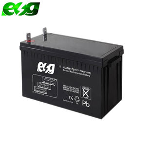 Valve rechargeable ESG 12V 17AH batterie plomb acide stockage matière première batterie à faible auto-décharge pour l'éclairage - Product Image 4