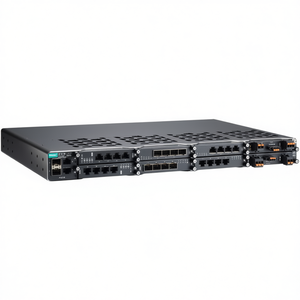 Commutateur Ethernet modulaire Moxa PT-G7728 avec 48 ports RJ45 1000 Mbps, protocole IEEE 802.3, appareil de mise en réseau d'entreprise - Product Image 2