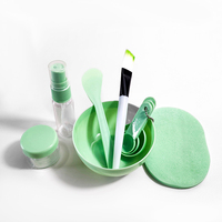 Spatule de maquillage de beauté en gros, Mini petite cuillère cosmétique rose pour la crème faciale pour les yeux