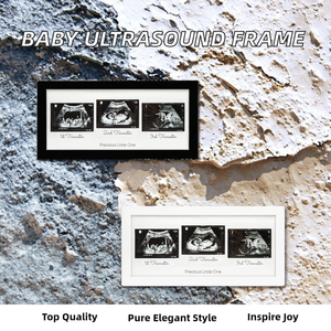 Cornice Portafoto MDF 10 Pollici Ruisen Ultrasound per Rivelazione Gravidanza e Nascita - Product Image 2