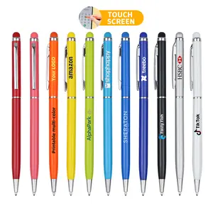 Wholesale Factory direct best selling metal pen custom logo printing laser logo promotional pen with logo