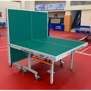 Mesa de ping-pong Double Fish 288 de 25 mm, plegable para interiores con ruedas para uso doméstico - Product Image 5