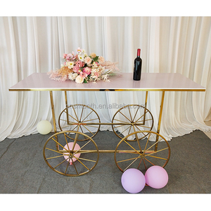 Carrito de barra de caramelo acrílico personalizado de alta calidad, carrito de exhibición de dulces para vacaciones - Product Image 5