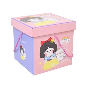 도매 만화 골판지 상자 포장 사랑스러운 아기 어린이 생일 샤워 선물 포장 - Product Image 6