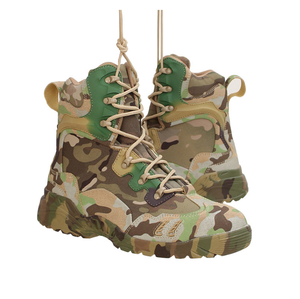 Chaussures tactiques personnalisées TSB07, respirantes et durables, bottes de camouflage CP pour la forêt et la jungle, chaussures de chasse Ranger avec fermeture éclair latérale - Product Image 6