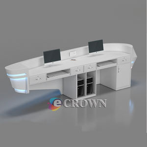Customize Reception <strong>Teleshop</strong> Design Cashier Desk <strong>Shop</strong> Design Display Cashier Desk Design Retail OEM - Product Image 6