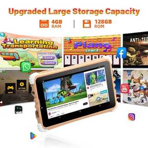 New Arrival 7 Inch IPS Display Kids Tablet <b>PC</b> Quad Core Android 15 Dual Camera 4GB Parental Control Features for Education - Product Image 5