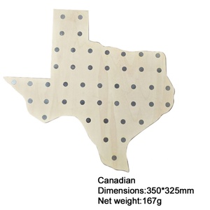 Soporte de pared de madera con clips para guantes, estante para marcadores, bolsa para marcadores, expositor DIY para sombreros, colección al por mayor y soporte decorativo para marcadores de pelotas - Product Image 2