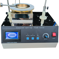 Petroleum Lab Analysis Instrument Astm D92 Oil Open Cup Cleveland Flash Point Tester