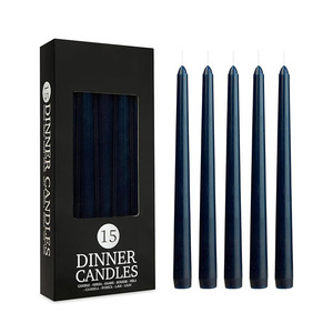Bougie cône bon marché cire de paraffine domestique bâton blanc bougie de Table bougie de dîner - Product Image 6