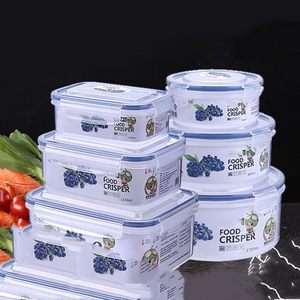 ثلاجة كبيرة متعددة الوظائف ممتازة حاويات تخزين الطعام الطازج مجموعة-مانعة للتسرب - Product Image 6