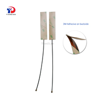Adhesivo interno Banda ancha Omni 6dBi Ufl MHF4 868M 915M 2G 3G Lte 4G 5G FPC Antena de parche