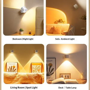LED Remote Control Wall Lamp Reading Living Room Table Rechargeable Book <b>Light</b> - Product Image 3